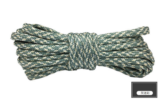 Sợi dây nylon màu cam ISO9001 dây polyester đan gấp đôi