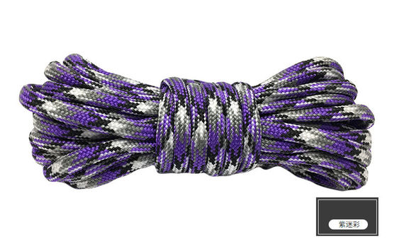 Sợi dây nylon màu cam ISO9001 dây polyester đan gấp đôi
