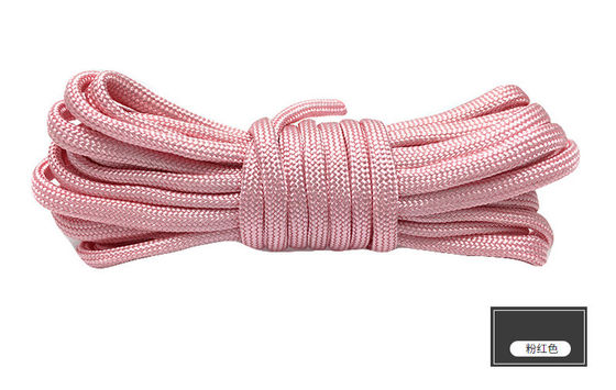Sợi dây nylon màu cam ISO9001 dây polyester đan gấp đôi