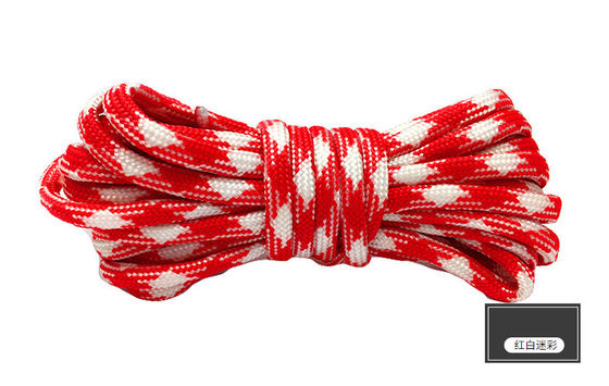 Sợi dây nylon màu cam ISO9001 dây polyester đan gấp đôi