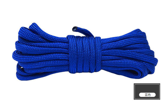 Sợi dây nylon màu cam ISO9001 dây polyester đan gấp đôi