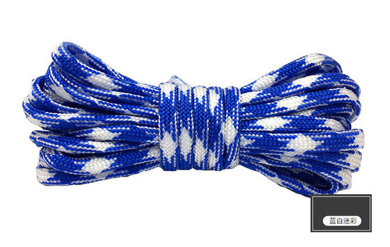 Sợi dây nylon màu cam ISO9001 dây polyester đan gấp đôi