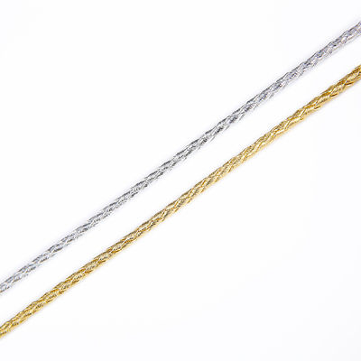 DIY thủ công 2 dây xích 5mm Đen dây xích nylon đôi