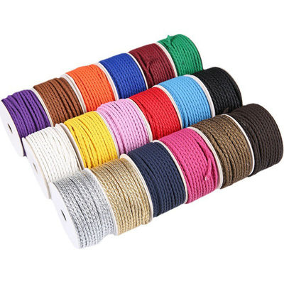 DIY thủ công 2 dây xích 5mm Đen dây xích nylon đôi
