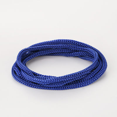 Màu hồng DIY 3mm Polypropylene dây chuyền màu tím đan gấp đôi Polypropylene dây chuyền
