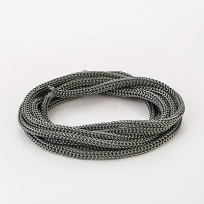 Màu hồng DIY 3mm Polypropylene dây chuyền màu tím đan gấp đôi Polypropylene dây chuyền
