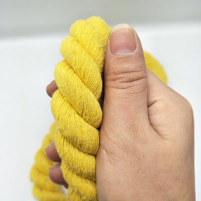 Hoa hồng 20mm Cáp bông xoắn ISO14001 3 dây Macrame