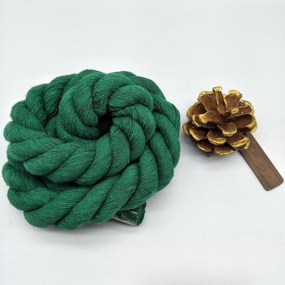 Hoa hồng 20mm Cáp bông xoắn ISO14001 3 dây Macrame
