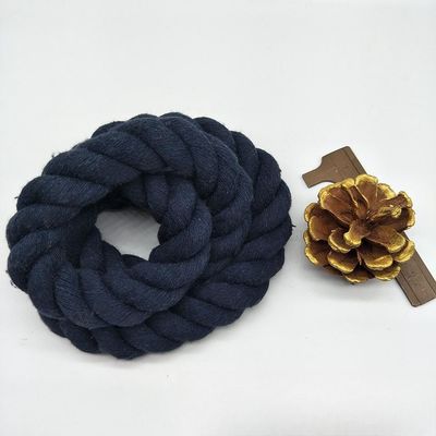 Hoa hồng 20mm Cáp bông xoắn ISO14001 3 dây Macrame