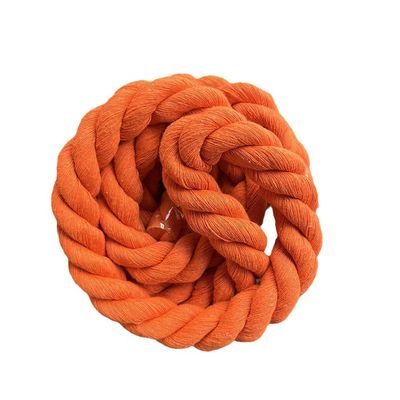 Hoa hồng 20mm Cáp bông xoắn ISO14001 3 dây Macrame