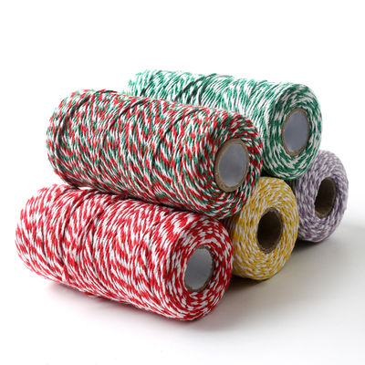 DIY 2 sợi dây xoắn 550 pound 2mm Cotton Macrame Cord