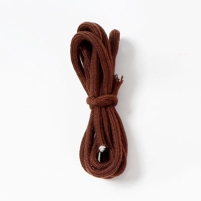 Màu xanh nâu 6mm dây thừng bông đan cho dây kéo quần áo