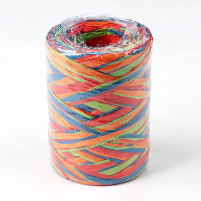 Sợi dây giấy thủ công Diy Raffia 100m Sợi dây giấy đan Giáng sinh