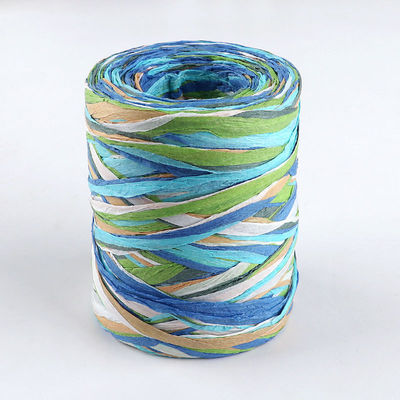 Sợi dây giấy thủ công Diy Raffia 100m Sợi dây giấy đan Giáng sinh