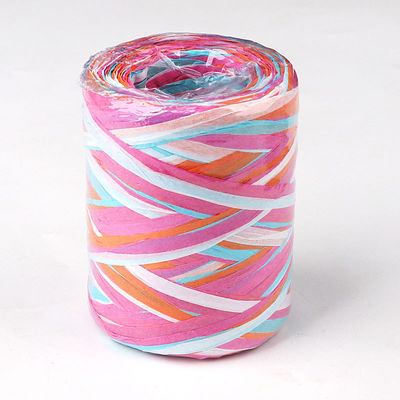 Sợi dây giấy thủ công Diy Raffia 100m Sợi dây giấy đan Giáng sinh