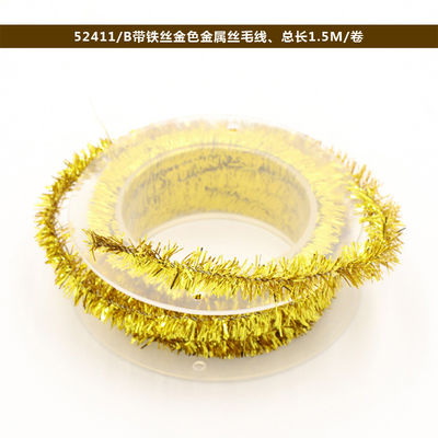 Shinny dây bọc giấy dây 100m giấy xoắn dây bạc hồng