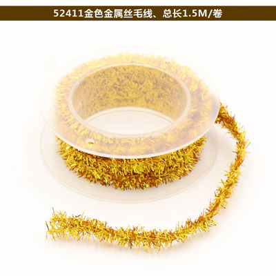 Shinny dây bọc giấy dây 100m giấy xoắn dây bạc hồng