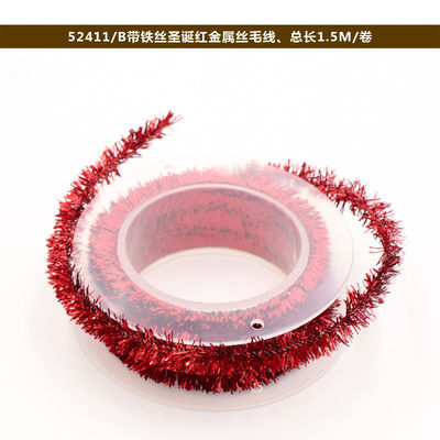 Shinny dây bọc giấy dây 100m giấy xoắn dây bạc hồng