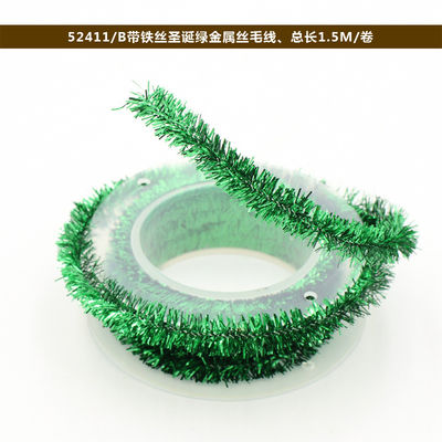 Shinny dây bọc giấy dây 100m giấy xoắn dây bạc hồng