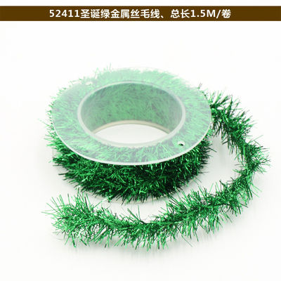 Shinny dây bọc giấy dây 100m giấy xoắn dây bạc hồng