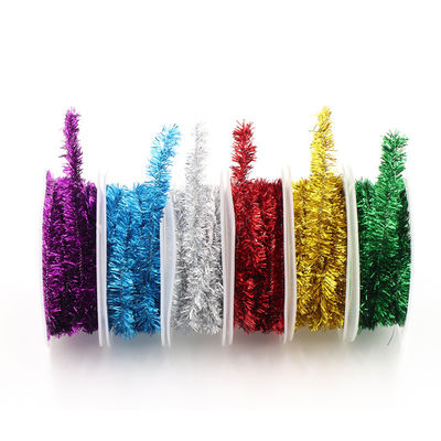 Shinny dây bọc giấy dây 100m giấy xoắn dây bạc hồng