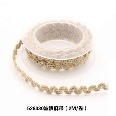 Trang phục trang trí jute dây thừng ruy băng quà đóng gói dây thừng ruy băng