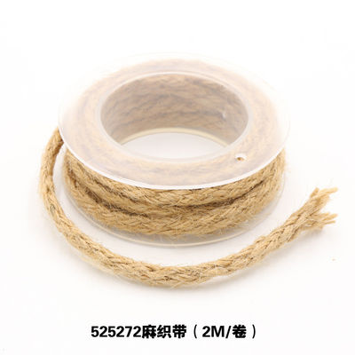 Trang phục trang trí jute dây thừng ruy băng quà đóng gói dây thừng ruy băng