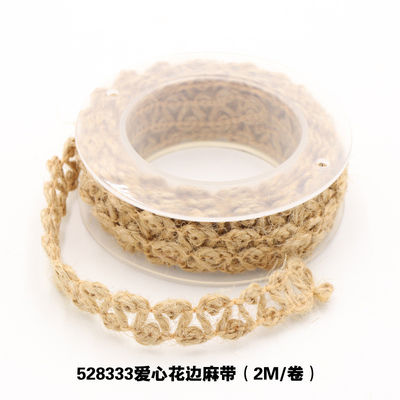 Trang phục trang trí jute dây thừng ruy băng quà đóng gói dây thừng ruy băng