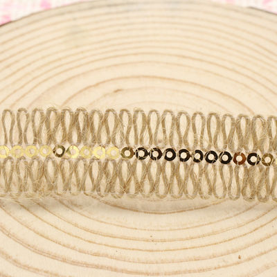 Trang phục trang trí jute dây thừng ruy băng quà đóng gói dây thừng ruy băng