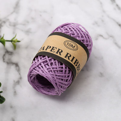 Sợi dây giấy màu 2mm 10m Eco Friendly DIY Craft Paper Rope