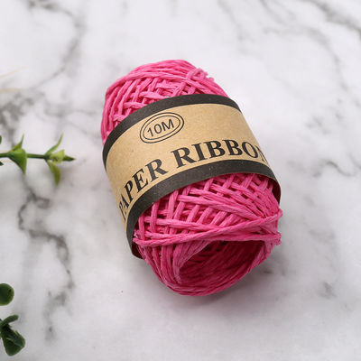 Sợi dây giấy màu 2mm 10m Eco Friendly DIY Craft Paper Rope