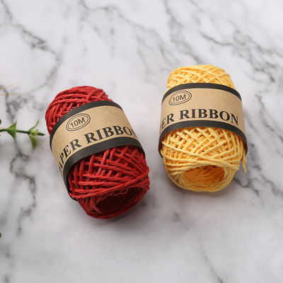 Sợi dây giấy màu 2mm 10m Eco Friendly DIY Craft Paper Rope