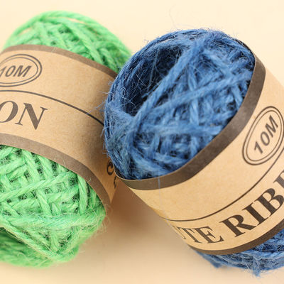2mm Natural Jute Rope 10m Eco Friendly DIY Craft Jute Rope
