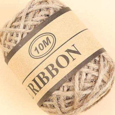 2mm Natural Jute Rope 10m Eco Friendly DIY Craft Jute Rope