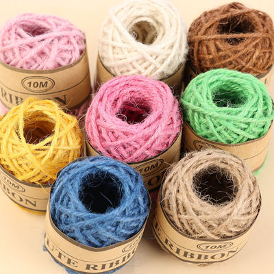 2mm Natural Jute Rope 10m Eco Friendly DIY Craft Jute Rope