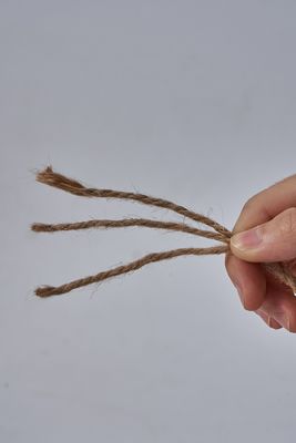 1mm-20mm màu jute Twine ISO9001 Eco Friendly 6mm dây jute