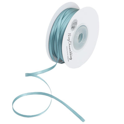 3mm polyester satin ribbon mặt kép mật độ cao satin kết thúc poly ribbon