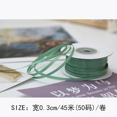 3mm polyester satin ribbon mặt kép mật độ cao satin kết thúc poly ribbon
