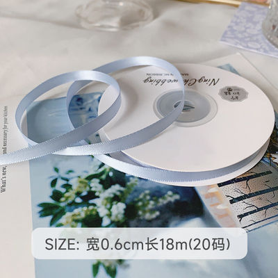 3mm polyester satin ribbon mặt kép mật độ cao satin kết thúc poly ribbon