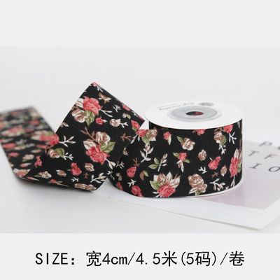 Dải băng in hoa 40mm được cá nhân hóa