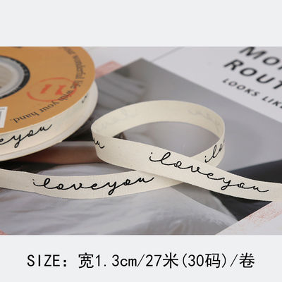 13mm in dải dải bông DIY thủ công gói dải dải cho quà