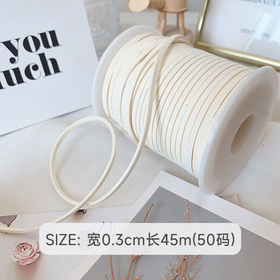 3mm Suede da băng nhung ISO9001 Blue Velvet Ribbon dây