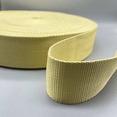 Đường dây chống hỏa Kevlar EN 469 NFPA 1971 NFPA 2112 Kevlar Webbing By The Foot