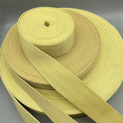 Đường dây chống hỏa Kevlar EN 469 NFPA 1971 NFPA 2112 Kevlar Webbing By The Foot