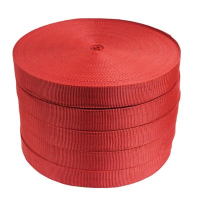 Tùy chỉnh Kevlar Ribbon Đỏ Đen chống cháy Webbing