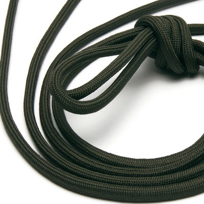 Xám hồng đôi đan dây nylon du thuyền 5mm dây polyester hàng loạt