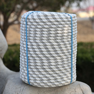 8mm-20mm Polypropylene dây thừng Blue Rescue Solid Braid Polypropylene dây thừng