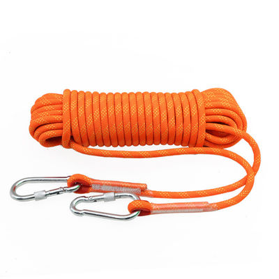 6mm-20mm dây leo núi màu đỏ dây thừng thả nhanh cứu hộ dây thừng tĩnh