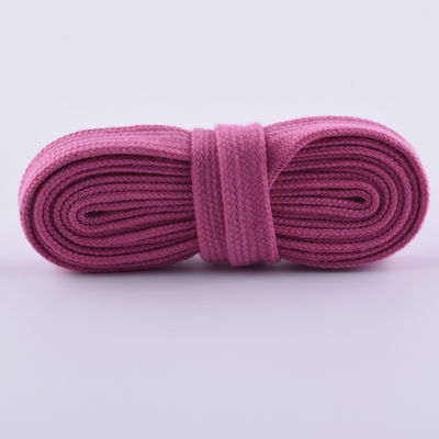 12mm Cáp bông đan phẳng ISO14001 Cáp Macrame màu