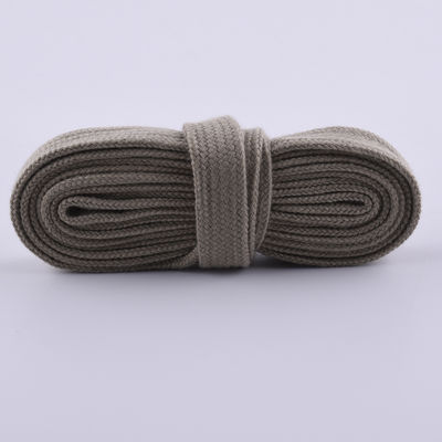12mm Cáp bông đan phẳng ISO14001 Cáp Macrame màu